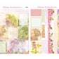 Floral House Vertical Planner Sticker Kit