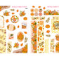 It's Fall, Autumn Journal Sticker Kit