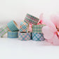 Green Plaid Washi Tapes