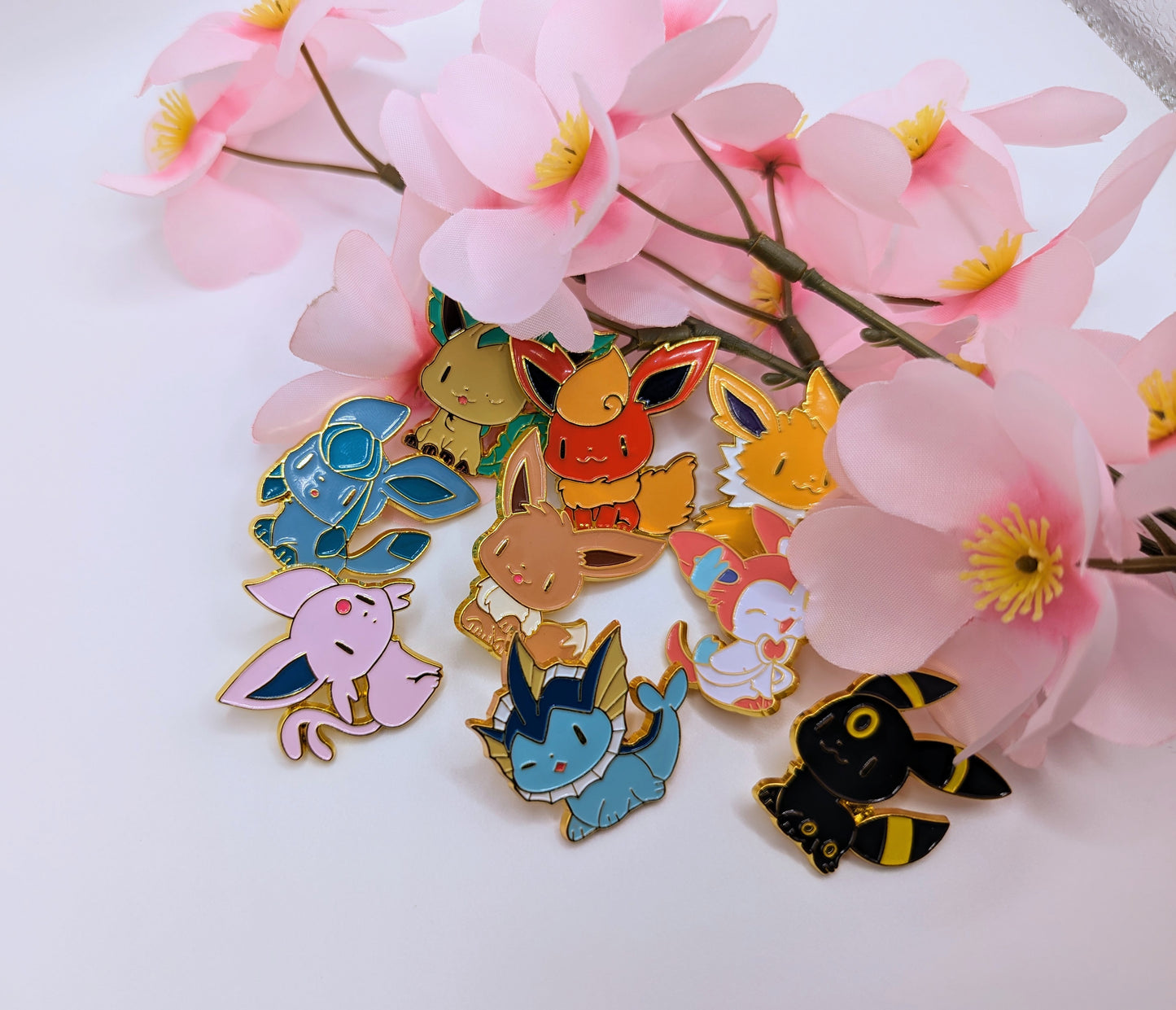 Cute Smiling Monsters Enamel Pin