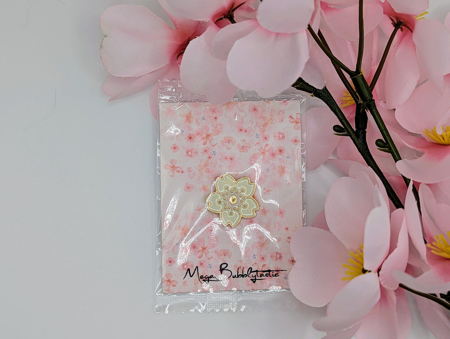 Cherry Blossom Enamel Pin