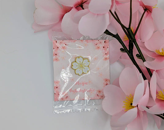 Cherry Blossom Enamel Pin