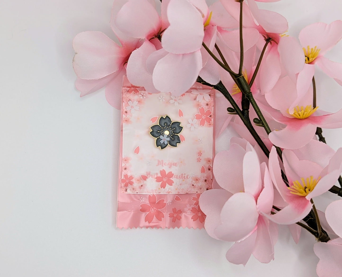 Cherry Blossom Enamel Pin