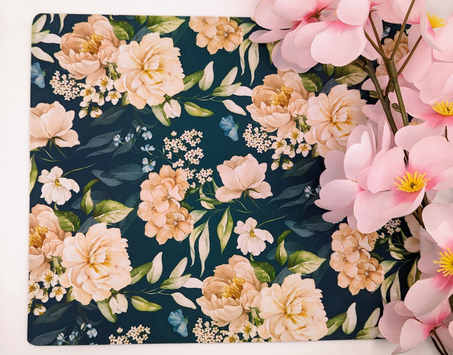 Floral Pattern Mouse Pad