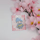 Boy In Blue Kimono Magnetic Bookmark