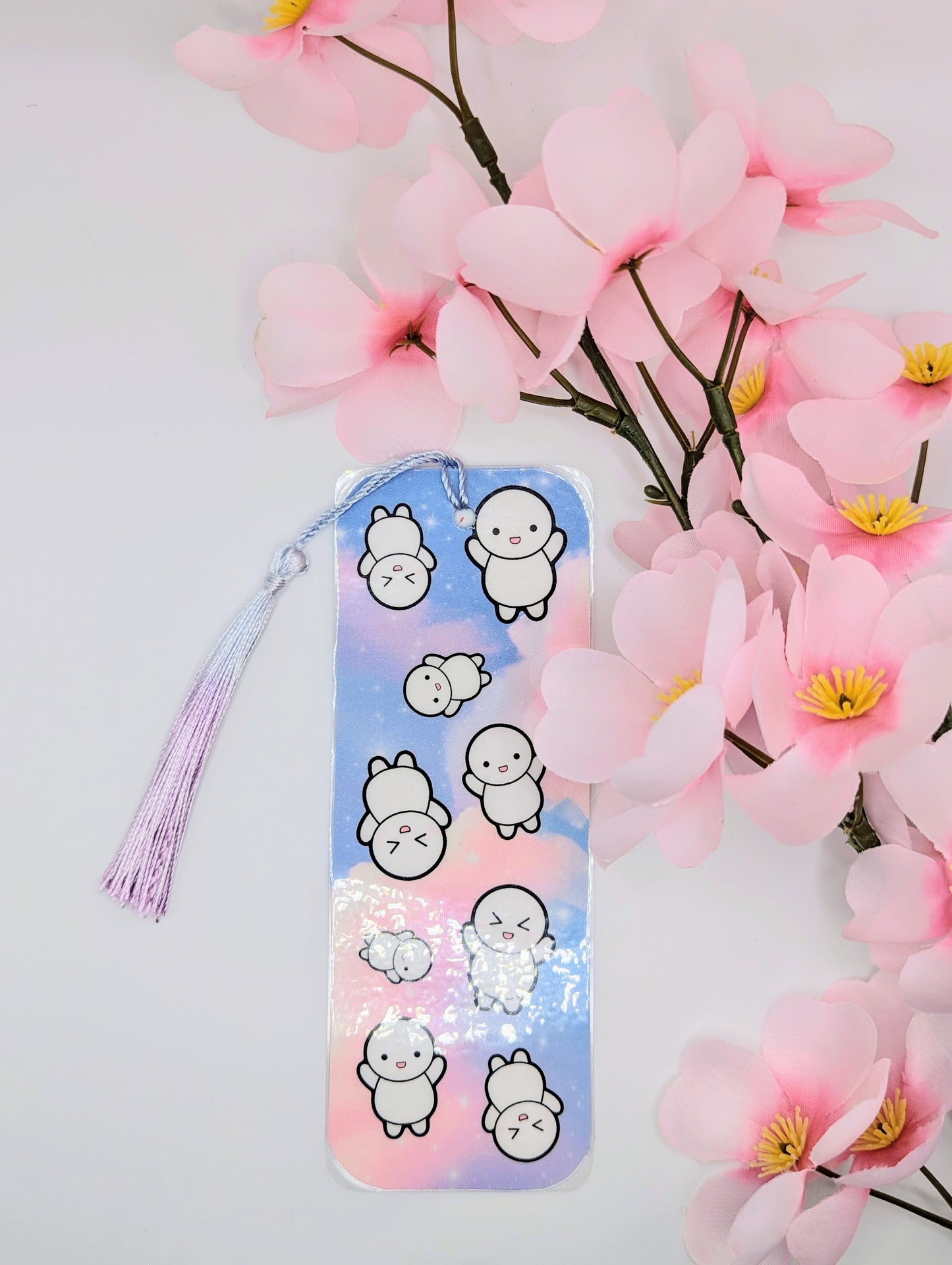 Expressive Bubble Bookmark With Tassel