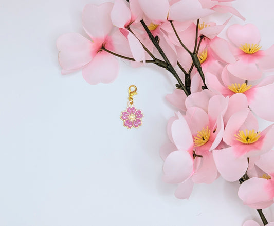 Purple Sakura Charm