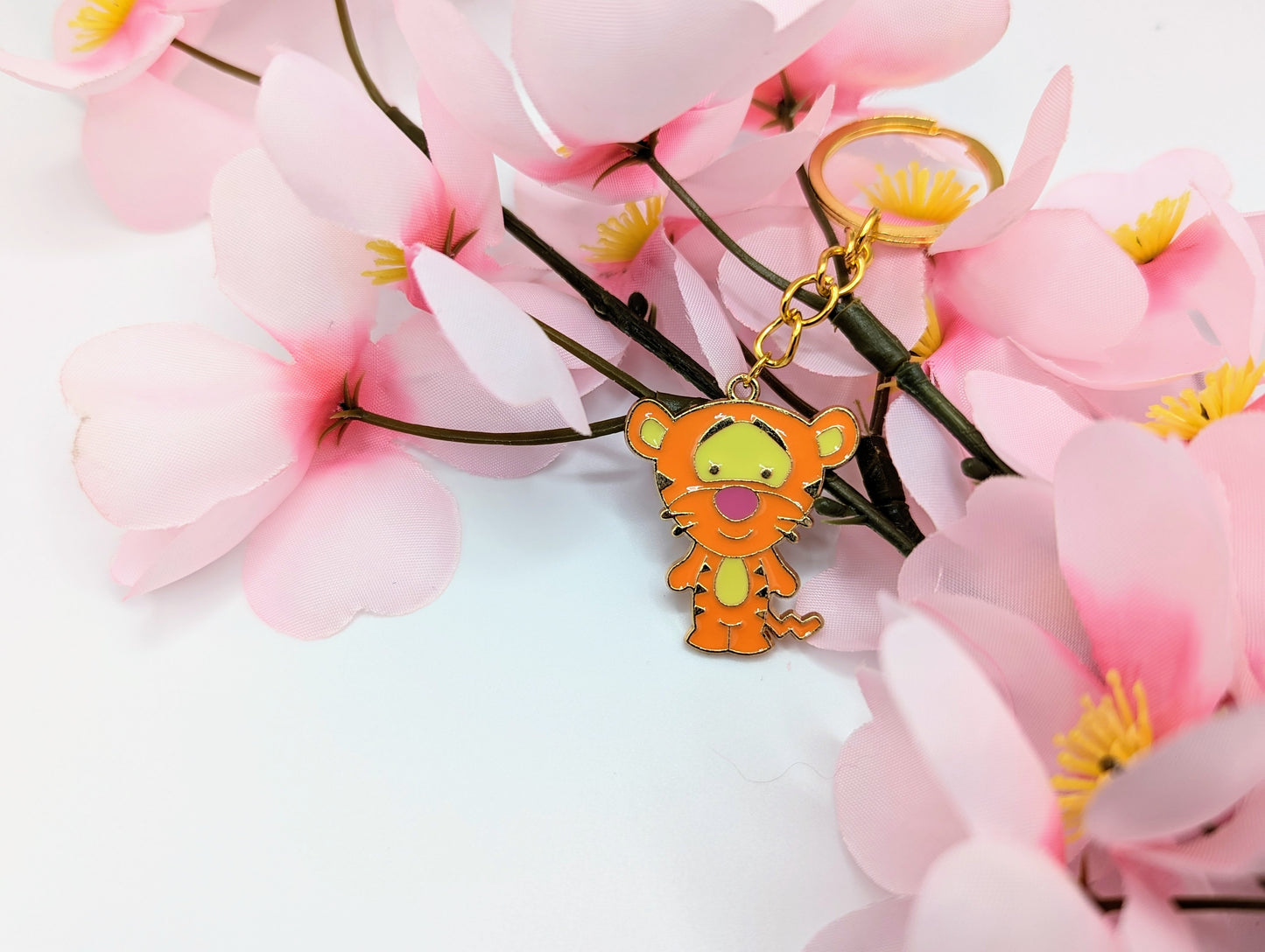 Cute Tiger Keychain