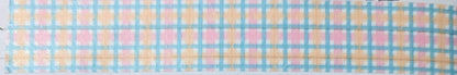 Pink Plaid Washi Tapes