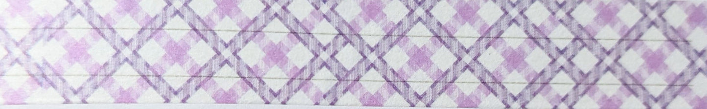 Purple Plaid Washi Tapes