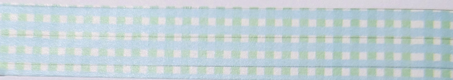 Green Plaid Washi Tapes