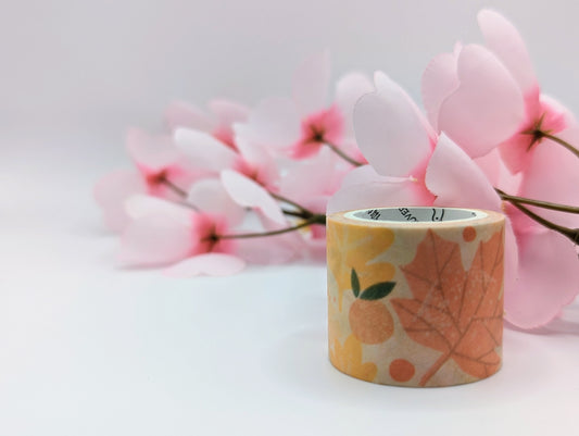 Autumn Flower Washi Tape