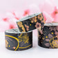 Foiled Cherry Blossom Flower With Branches Washi Tape