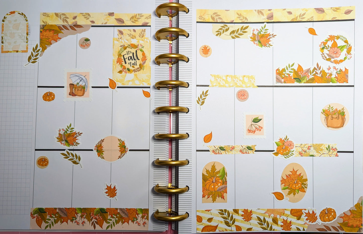 It's Fall, Autumn Journal Sticker Kit