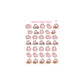 Cute Pig Onesie Kiss Cut Sticker Sheet Ver 1